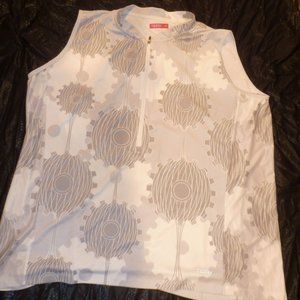 Terry  Breakaway Mesh Sleeveless Bike Jersey Plus